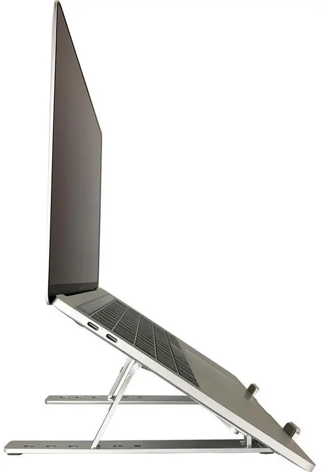 Alt view image 9 of 11 - Amer Networks Foldable NB Laptop Tablet Stand For Laptop Size Tablets Phones