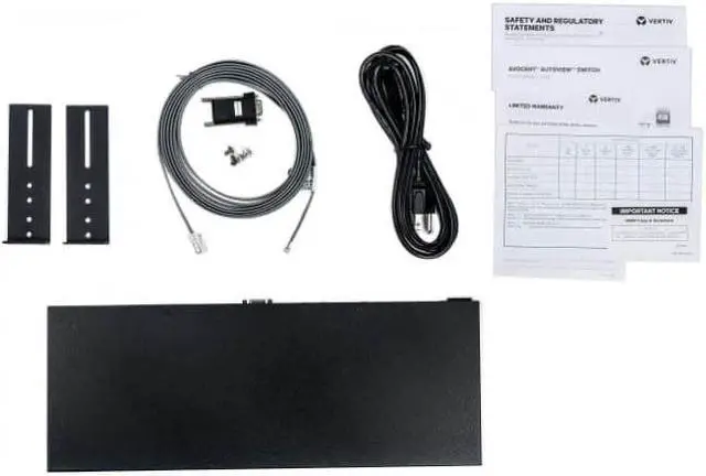 Alt view image 5 of 11 - Vertiv Avocent AV3000 8-Port KVM Over IP Switch AV3108400