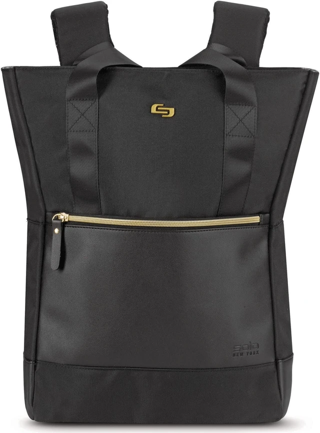 Alt view image 7 of 8 - Solo Parker Carrying Case for 15.6" Notebook - Classic Black, Gold EXE8014