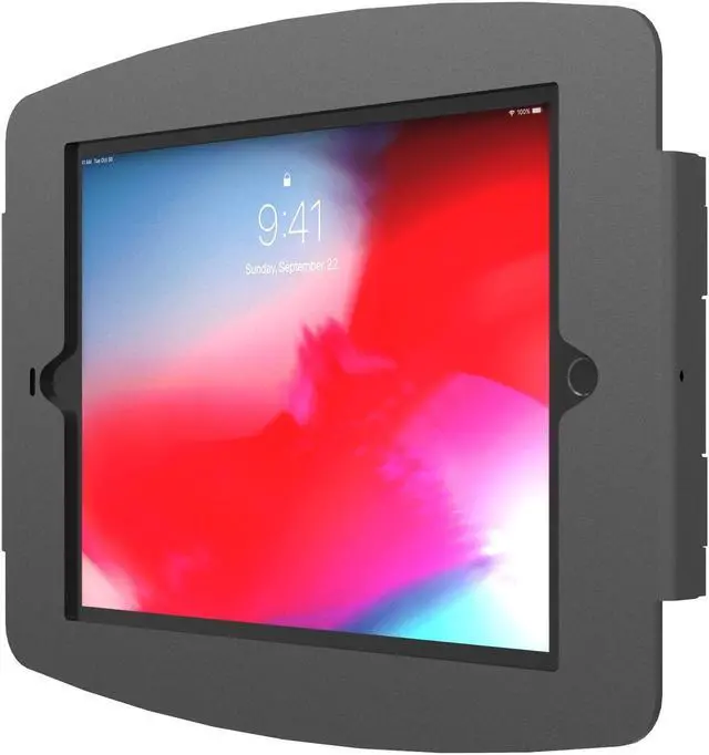 Alt view image 2 of 6 - Compulocks iPad 10.2" Space Enclosure Wall Mount Black
