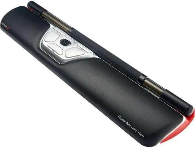 Alt view image 6 of 20 - Contour RollerMouse Red plus - 1" x 16.8" x 6.2" Dimension