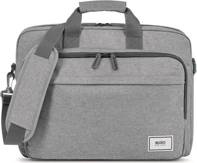 Alt view image 4 of 8 - SOLO Briefcase Grey