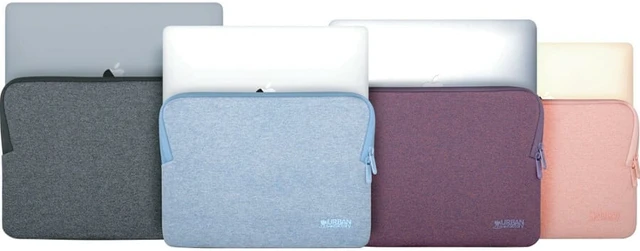 Alt view image 5 of 6 - Urban Factory MEMOREE MSM21UF Carrying Case Sleeve for 12" Apple MacBook Blue