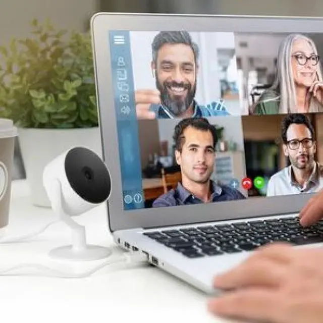 Alt view image 7 of 12 - Aluratek AWC02F Video Conferencing Camera 2 Megapixel 30 fps USB 2.0