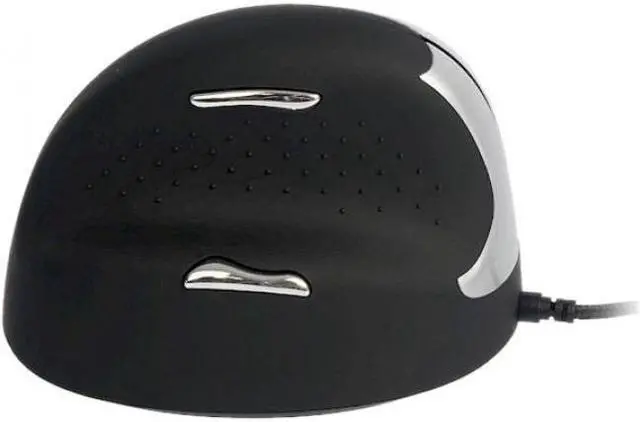 Alt view image 5 of 6 - R-Go Tools HE Vertical Wired 3400dpi Left Hand Mouse Left - Black, Silver