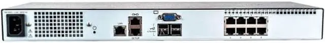 Alt view image 3 of 11 - Vertiv Avocent AV3000 8-Port KVM Over IP Switch AV3108400
