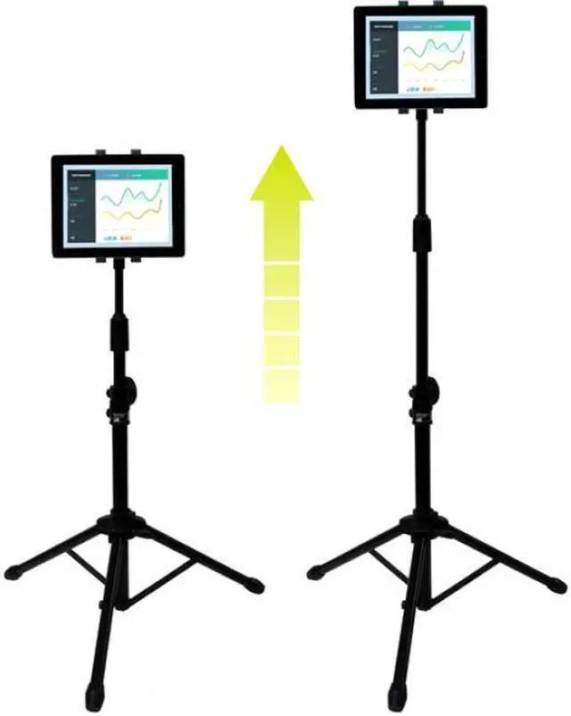Alt view image 3 of 9 - PORTABLE TRIPOD FLOOR STAND FOR