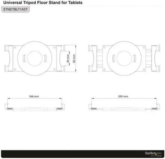 Alt view image 6 of 9 - PORTABLE TRIPOD FLOOR STAND FOR