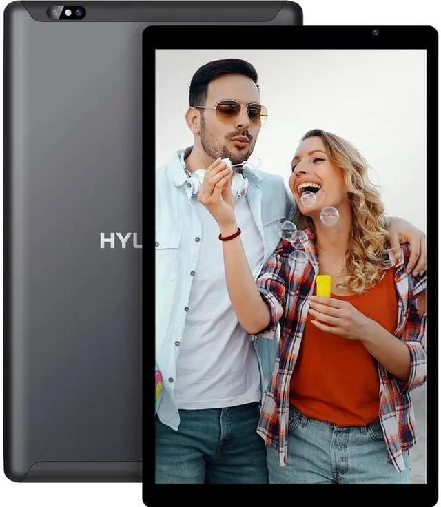 Alt view image 3 of 8 - Hyundai HyTab Plus 10WB1 10.1" Wi-Fi Tablet IPS Quad Core Processor 2GB/32GB Android 10 Space Grey