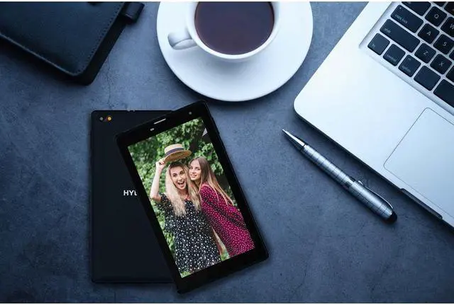 Alt view image 14 of 16 - Hyundai HyTab Plus 7LB1 Tablet, 7” IPS Display, 4G LTE, 2GB RAM, 32GB Storage, Quad-Core Processor, Android 10, Dual Camera - Black