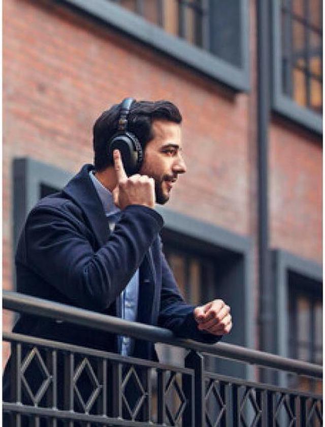 Alt view image 5 of 20 - EPOS | SENNHEISER ADAPT 660 (1000200) - Dual-Sided, Dual-Connectivity, Wireless, Bluetooth, Adaptive ANC Over-Ear Headset | For Desk/Cell Phone & Softphone | Teams Certified (Black)