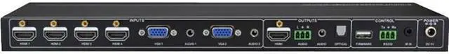 Alt view image 3 of 5 - Siig Hdmi/Vga 6X1 Scaler Switcher