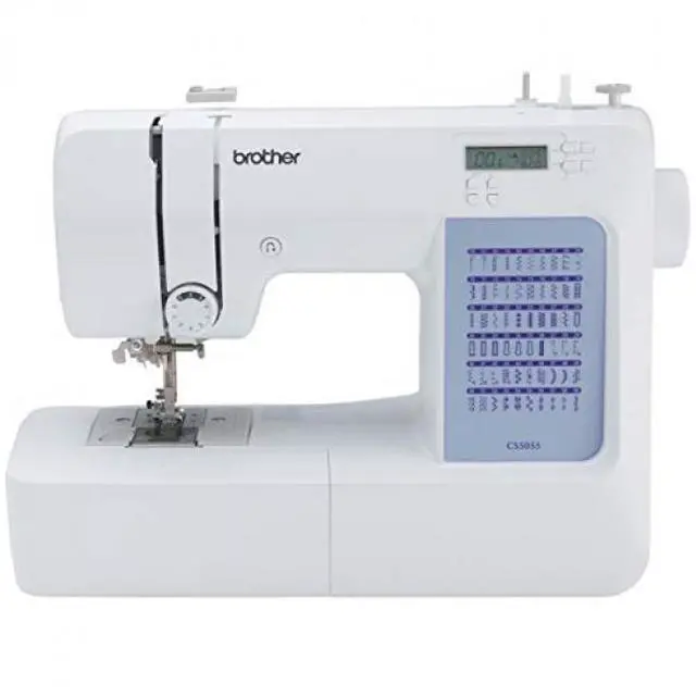 Alt view image 2 of 3 - Brother CS5055 60-Stitch Computerized Sewing Machine, White