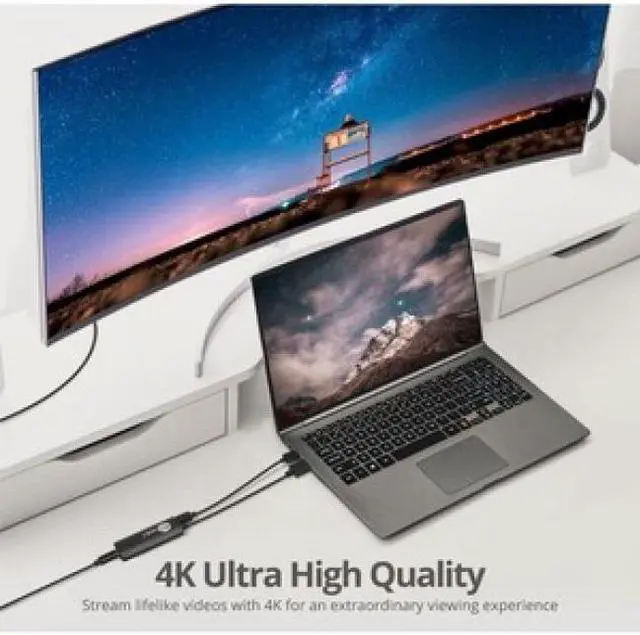 Alt view image 5 of 10 - Siig Hdmi To Usb-C Port 4K 60Hz Converter Adapter