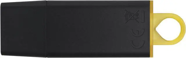 Alt view image 12 of 20 - KINGSTON DTX/128GB 128GB USB3 2 G1 DTE Blk Yellow