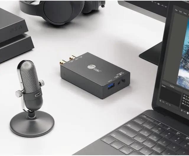 Alt view image 4 of 17 - SIIG AC CESD0K11S1 USB 30 3GSDI Capture Device with Loopout Brown Box