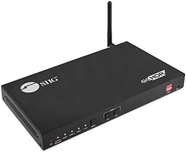 Alt view image 2 of 20 - SIIG AC CEH25Z11S1 4x1 MultiVideo HDMI 20 Presentation Switcher Brown Box