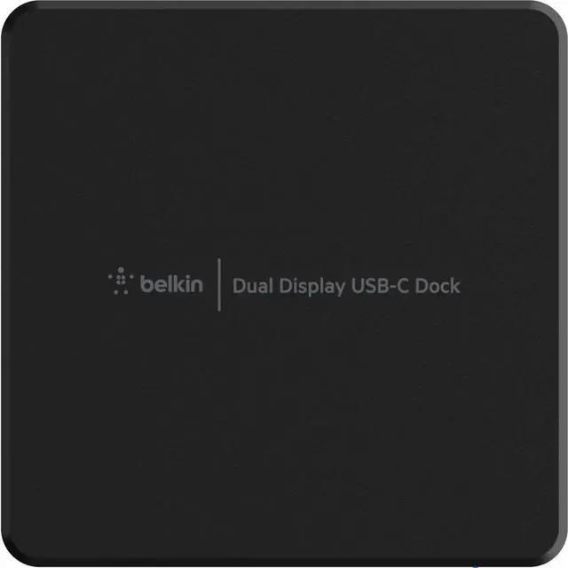 Alt view image 3 of 16 - Belkin USB-C Dual Display Docking Station INC002ttBK