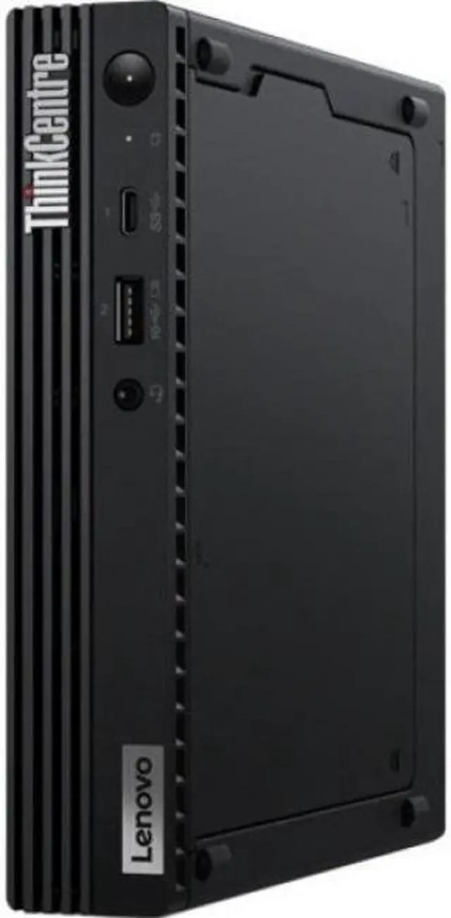 Alt view image 4 of 17 - Lenovo ThinkCentre M80q 11DN0036US Desktop Computer - Intel Core i5 10th Gen i5-10500T Hexa-core (6 Core) 2.30 GHz - 16 GB RAM DDR4 SDRAM - 256 GB SSD - Tiny - Raven Black - Windows 10 Pro 64-bit - En