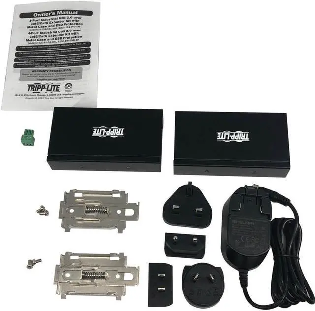 Alt view image 4 of 20 - Tripp Lite B203-101-IND-ER USB Extender B203101INDER