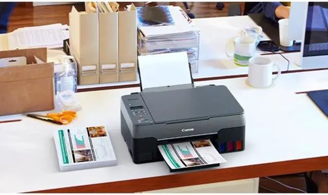 Alt view image 11 of 20 - Canon G3260 All-in-One Mega Tank Printer 4468C002