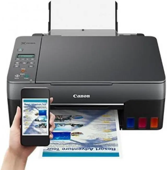 Alt view image 9 of 20 - Canon G3260 All-in-One Mega Tank Printer 4468C002