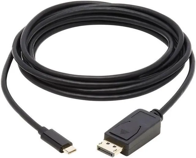 Alt view image 3 of 11 - Tripp Lite 10ft U444-010-DP-BD USB-C to DisplayPort Bi-Directional Adapter Cable