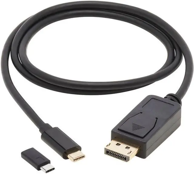 Alt view image 2 of 20 - Tripp Lite U444-003-DP-BD 3ft USB-C to DisplayPort Cable M/M U444003DPBD