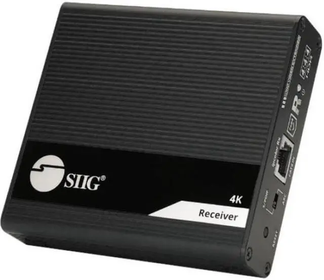 Alt view image 5 of 16 - SIIG AC CEH26L11S1 ipcolor 4K HDMI20 Extender with IR HDR and ARC
