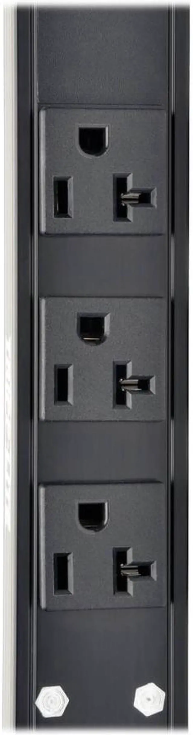 Alt view image 3 of 10 - Tripp Lite PDUV20-72 36-Outlet PDU - Basic - NEMA 5-20P, NEMA L5-20P - 36 x NEMA 5-15/20R - 120 V AC - 0U - Vertical - Rack-mountable