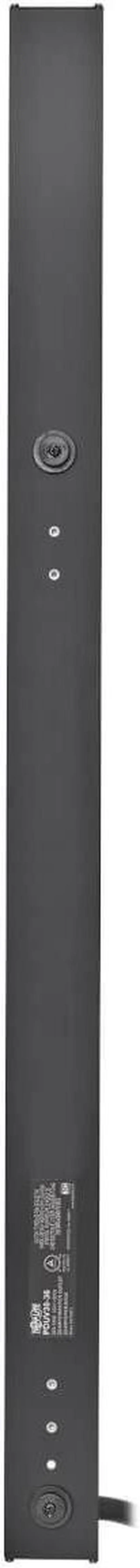 Alt view image 4 of 10 - Tripp Lite PDUV30-36 12-Outlet PDU - Basic - NEMA L5-30P - 12 x NEMA 5-15/20R - 120 V AC - 0U - Vertical - Rack-mountable