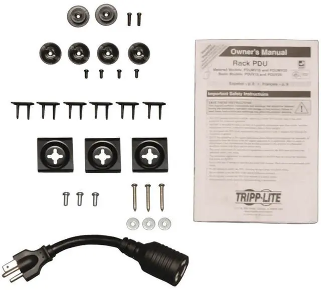 Alt view image 5 of 15 - Tripp Lite PDUV20-60 28-Outlet PDU - Basic - NEMA 5-20P, NEMA L5-20P - 28 x NEMA 5-15/20R - 120 V AC - 0U - Vertical - Rack-mountable