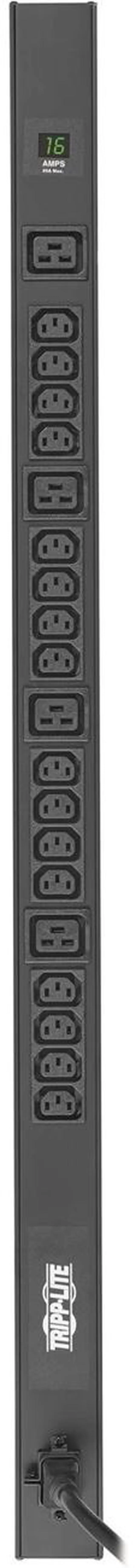 Alt view image 4 of 15 - Tripp Lite PDU Metered 16 C13 4 C19 3.2/3.8kW 208/240V C20/L6-20P PDUMV20HV36