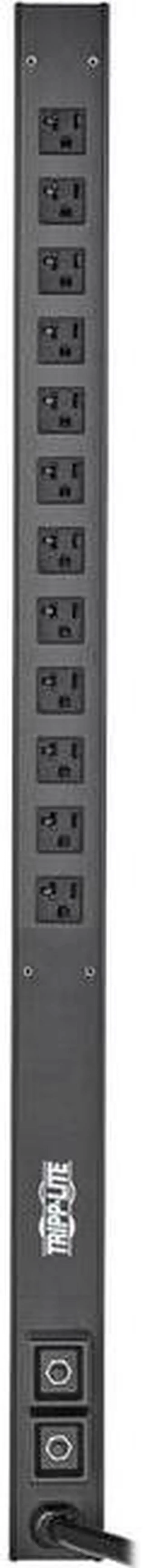 Main image of Tripp Lite PDUV30-36 12-Outlet PDU - Basic - NEMA L5-30P - 12 x NEMA 5-15/20R - 120 V AC - 0U - Vertical - Rack-mountable