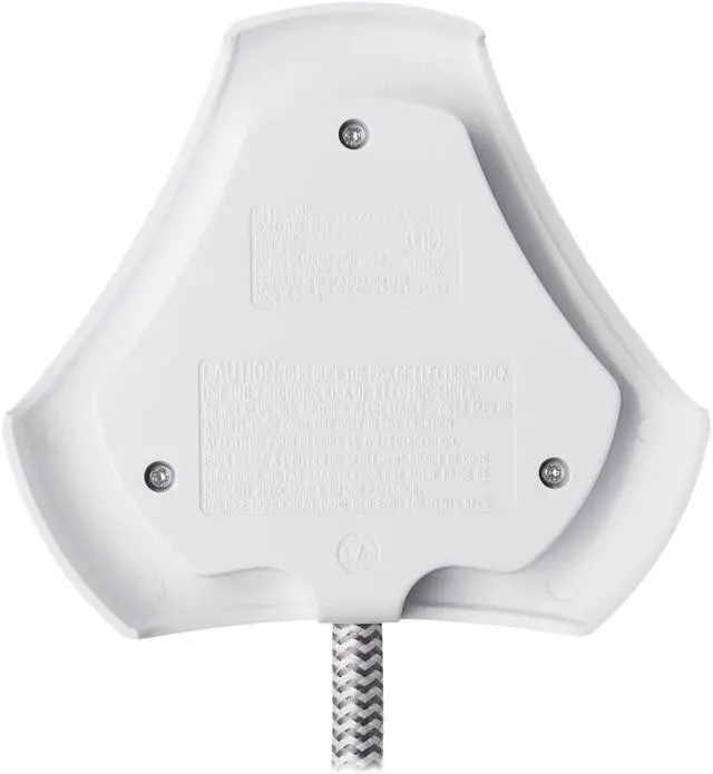 Alt view image 3 of 14 - Tripp Lite Surge Protector Tower 5-Outlet w/ 3 USB Ports White TLP66USB