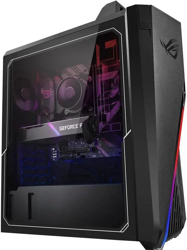 Alt view image 3 of 5 - ASUS ROG Strix G15CK Gaming Desktop PC, Intel Core i5-10400F, GeForce GTX 1660 SUPER, 8 GB DDR4 RAM, 512 GB SSD, Wi-Fi 6, Windows 10 Home, Star Black, G15CK-BS562
