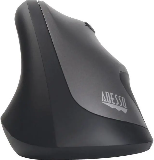 Alt view image 6 of 18 - Adesso Antimicrobial Wireless Vertical Ergonomic Mouse iMouseA20