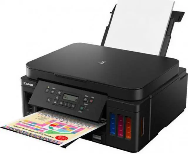 Alt view image 9 of 13 - Canon PIXMA G6020 Wireless High Volume Business Printer AIO Supertank Printer