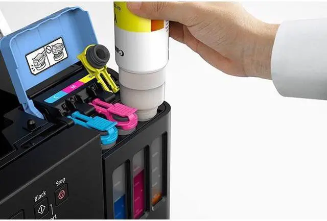 Alt view image 11 of 13 - Canon PIXMA G6020 Wireless High Volume Business Printer AIO Supertank Printer