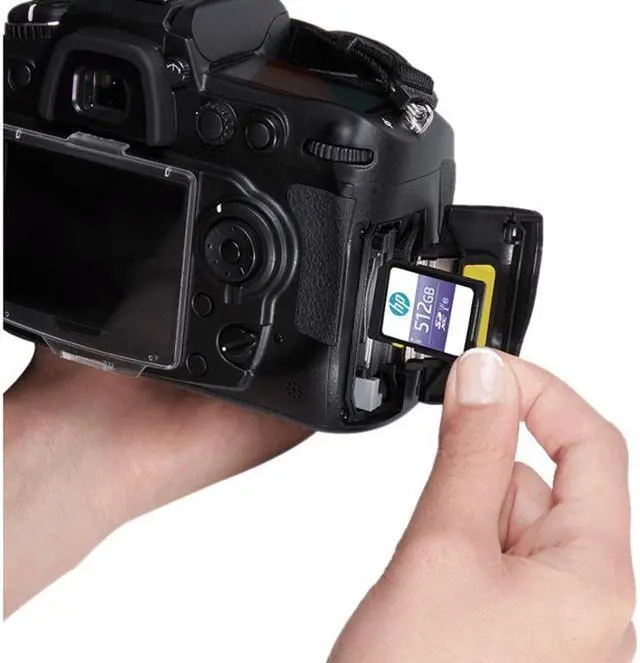 Alt view image 4 of 15 - HP sx330 512 GB Class 10/UHS-I U3 SDXC PSD512U395HPSXGE