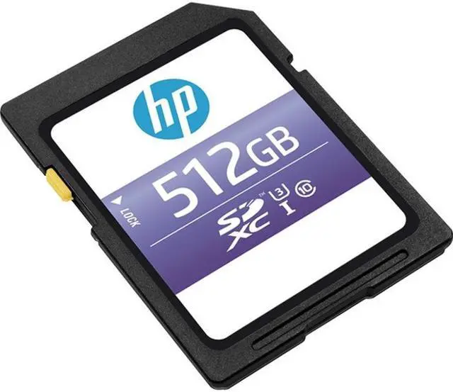 Alt view image 5 of 15 - HP sx330 512 GB Class 10/UHS-I U3 SDXC PSD512U395HPSXGE