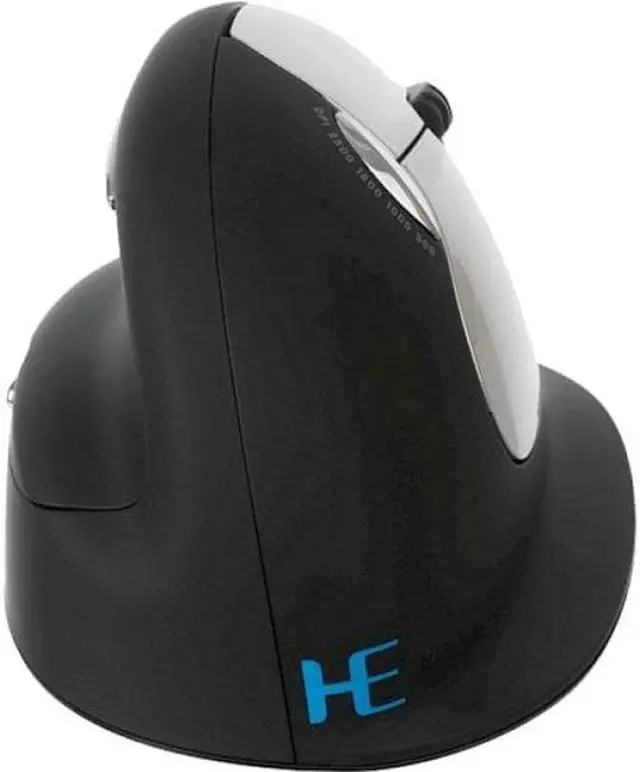 Alt view image 8 of 11 - Ergoguys - RGOHELAWL - R-Go Tools Wireless Vertical Ergonomic Mouse, Large, Right Hand, Black - Laser - Wireless - Black