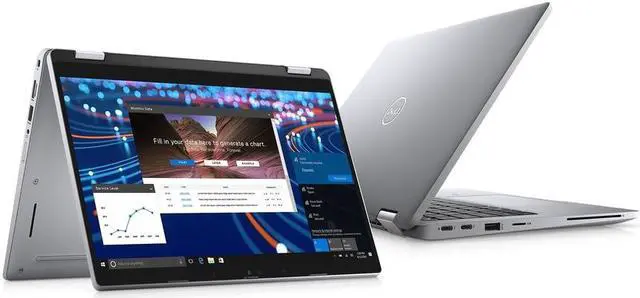 Alt view image 4 of 17 - DELL Latitude 5320 Intel Core i5-1135G7 8 GB LPDDR4 Memory 256 GB PCIe SSD Intel Iris Xe Graphics 13.3" Touch Screen 1920 x 1080 Convertible Laptop Windows 10 Pro 64-bit F6R2G