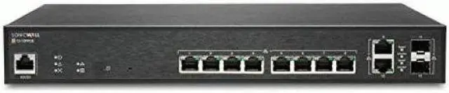 Alt view image 2 of 7 - SonicWall Managed Switch SWS12-10FPOE w/ 3-Year Network Management Essential and Support | 02-SSC-8371