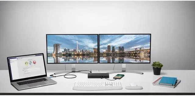 Alt view image 6 of 20 - SD4780P USBC USB 3.0 10GBPS DUAL 4K HYBRID DOCKING STATION W 100W PD