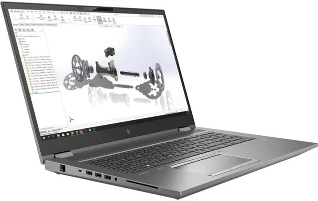 Alt view image 7 of 7 - HP ZBook Fury G7 17.3" Mobile Workstation - Intel Core i7 (10th Gen) i7-10850H Hexa-core (6 Core) 2.70 GHz - 16 GB RAM - 512 GB SSD - Windows 10 Pro - NVIDIA Quadro RTX 3000 with 6 GB, Intel UHD