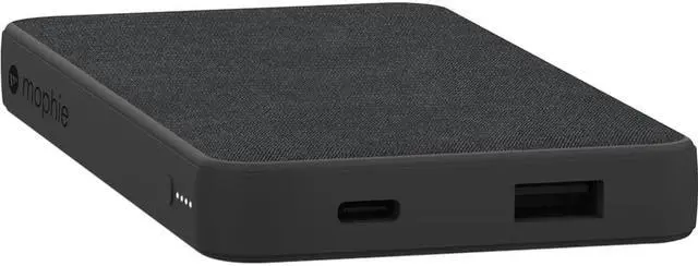 Alt view image 6 of 12 - Mophie Powerstation (Fabric) Contains a 10,000mAh Internal Battery with a USB-C and USB-A Port