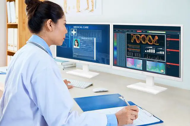 Alt view image 10 of 20 - LG 24CK560N 23.8" AIO Healthcare Computer AMD GX-212JJ 4GB 32GB SSD No OS