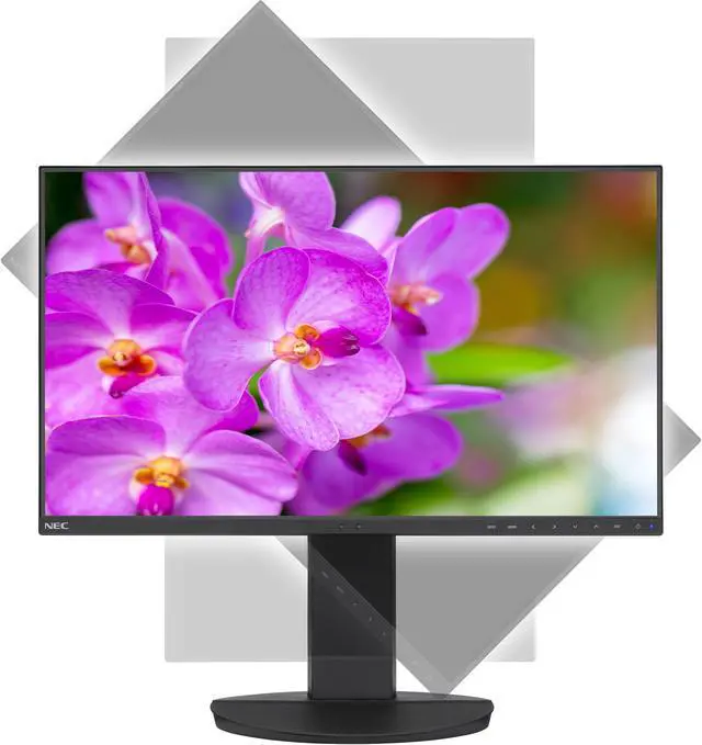 Alt view image 3 of 20 - NEC Display MultiSync EA241F-BK 23.8" WLED LCD Monitor - 16:9 - 5 ms