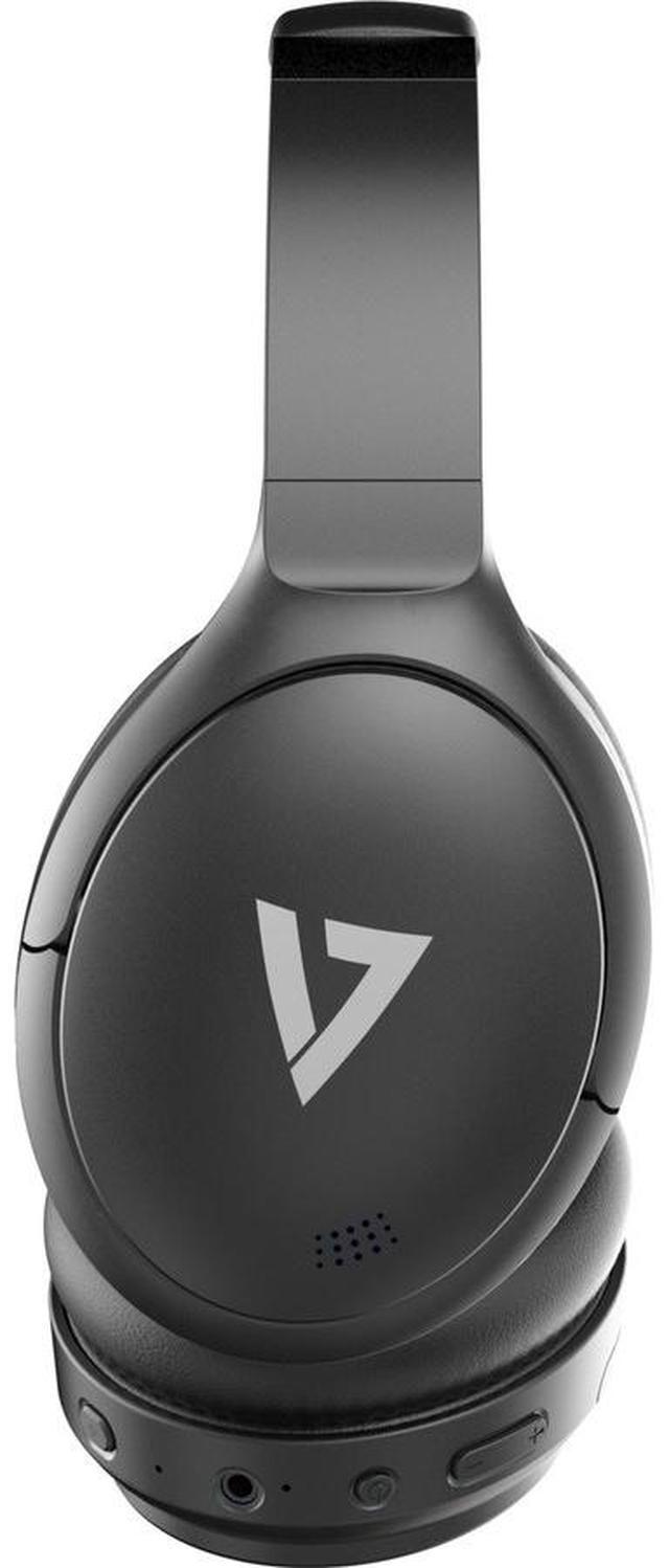 Alt view image 5 of 20 - V7 HB800ANC Wireless Bluetooth Stereo ANC Headphones - Black